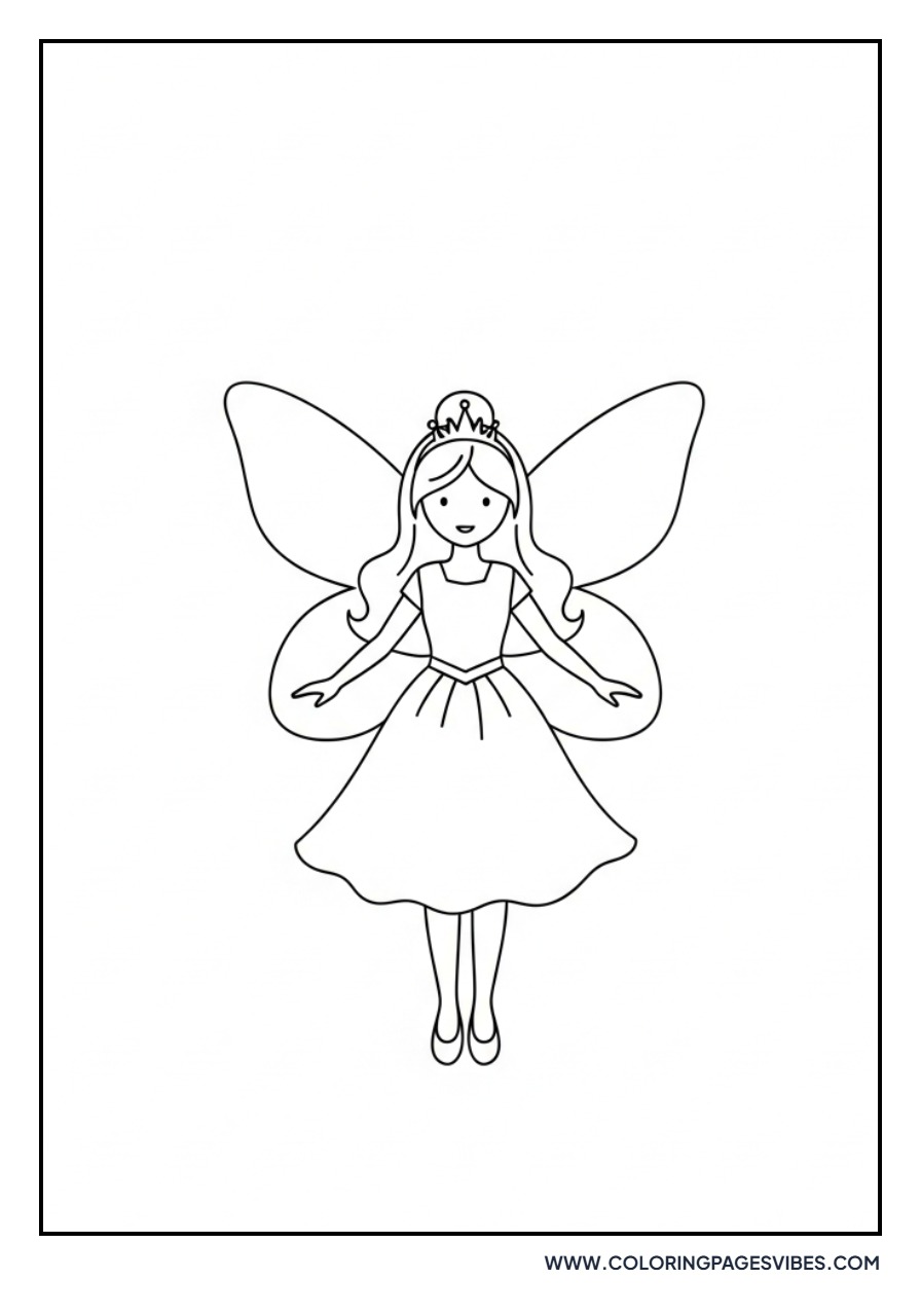 Fairy Princess with Wings
