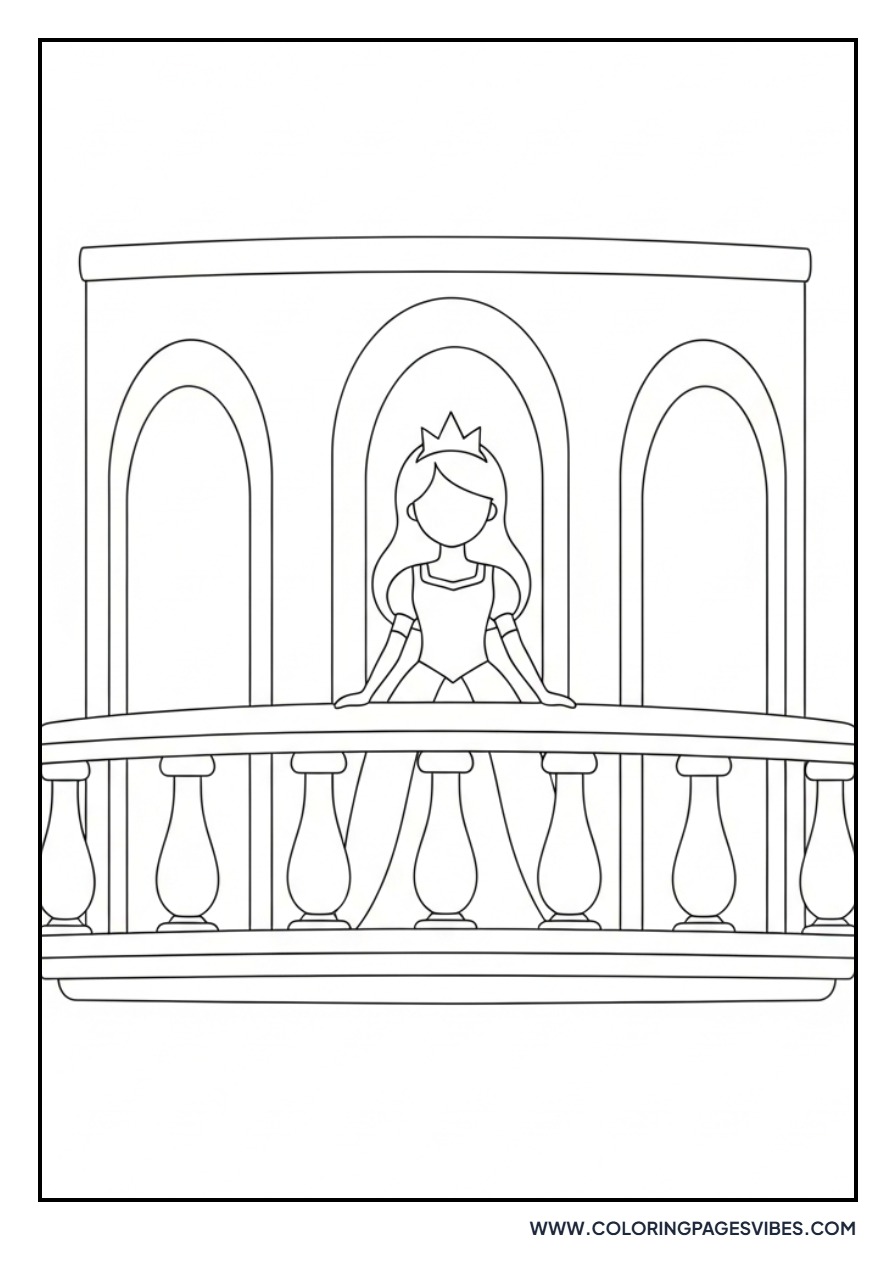 Princess at the Balcony