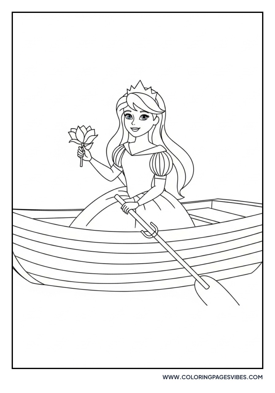 Princess in a Rowboat