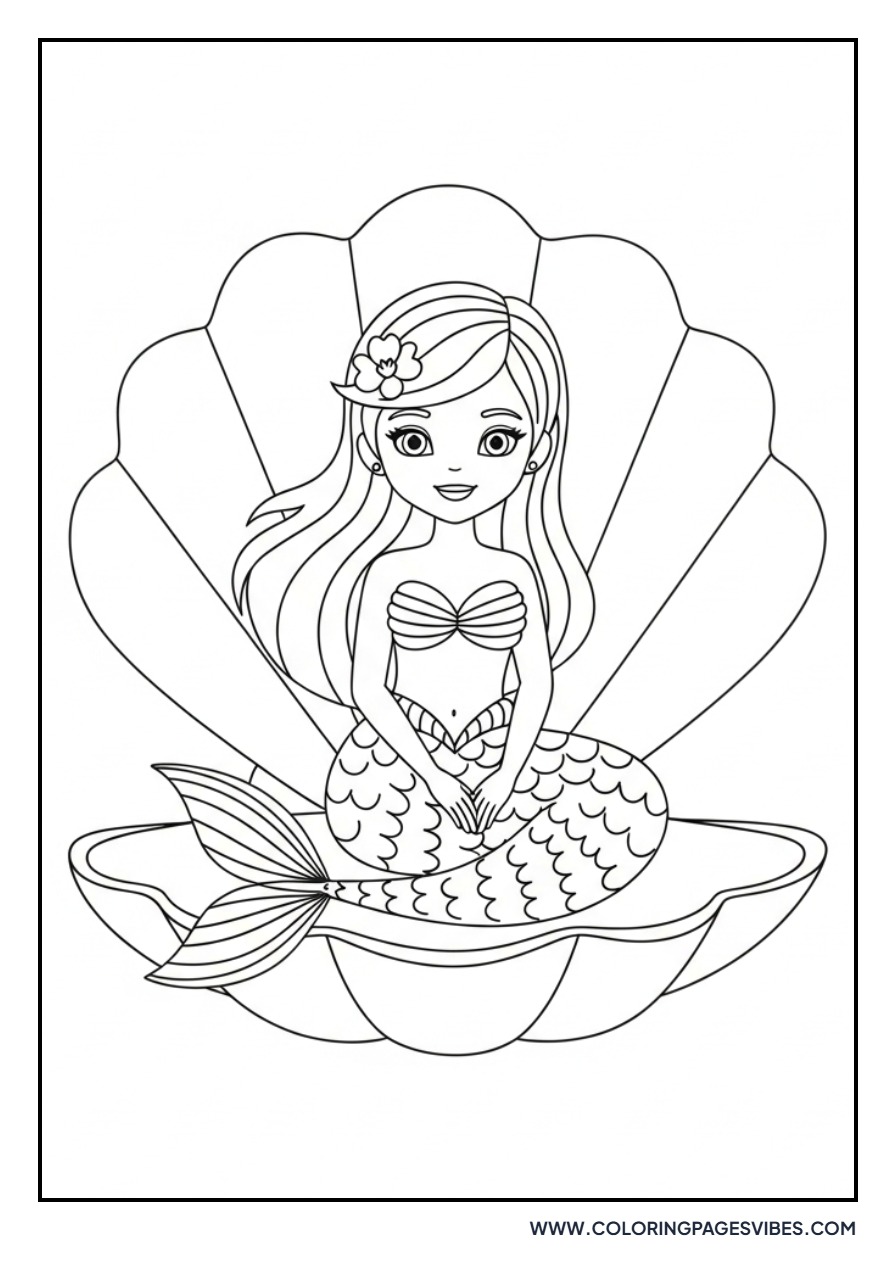 Princess in a Sea Shell