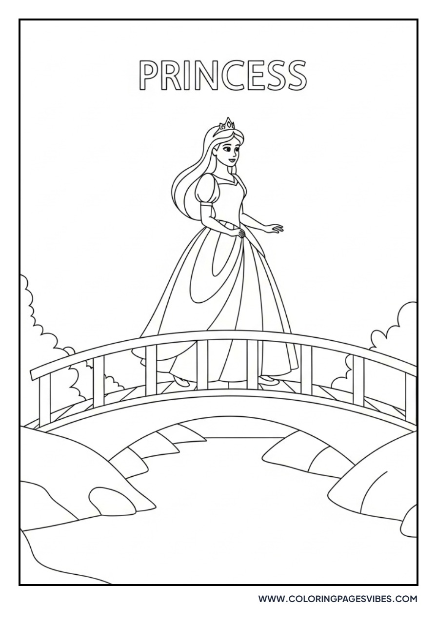 Princess on a Bridge