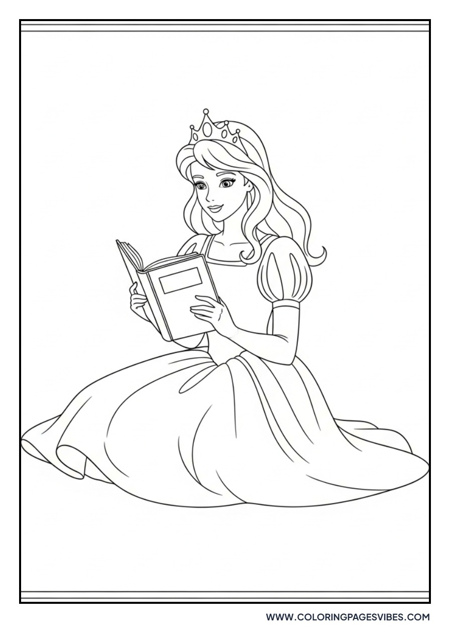 Princess with a Book