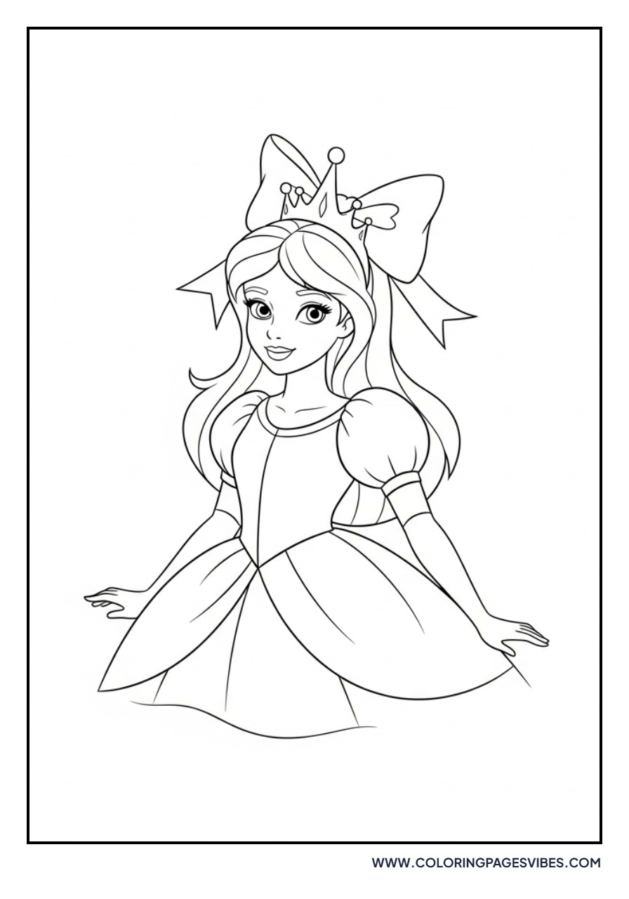 Princess with a Bow