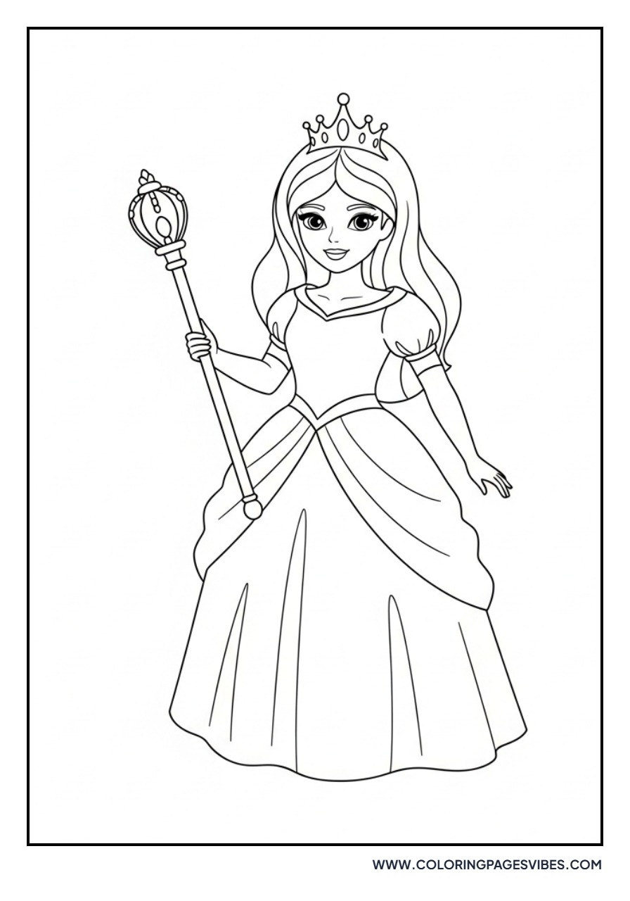 Princess with a Scepter