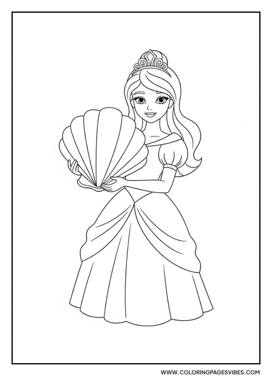 Princess with a Shell