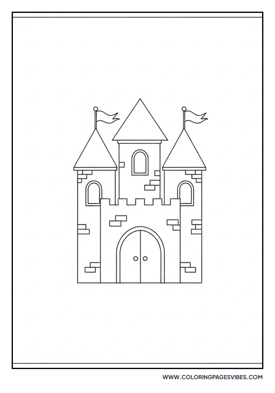 Simple Princess Castle