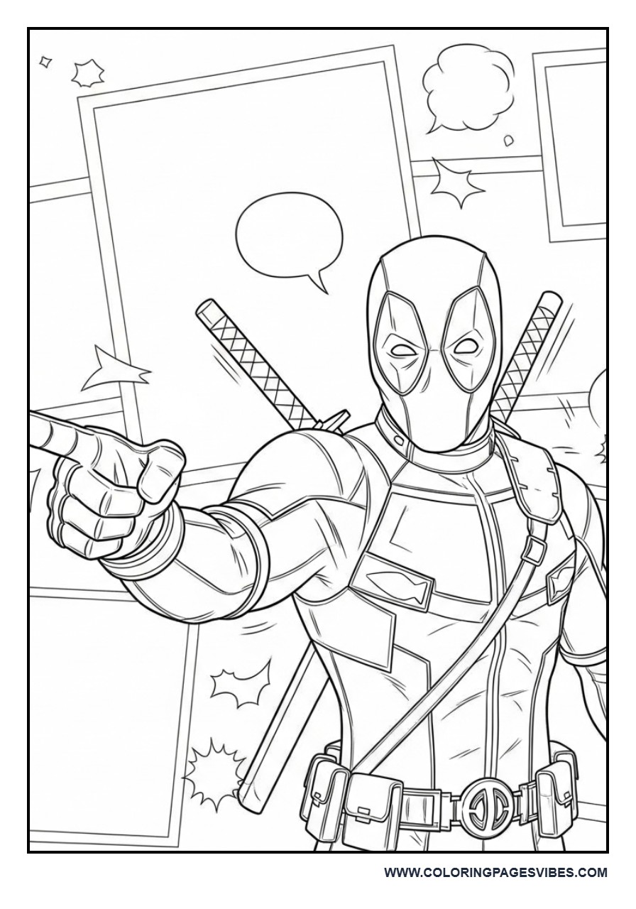 Deadpool Breaking Fourth Wall Scene