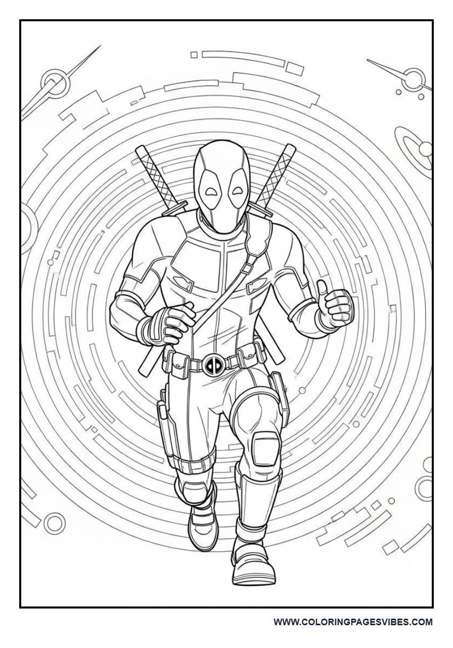 Deadpool Time Travel Theme