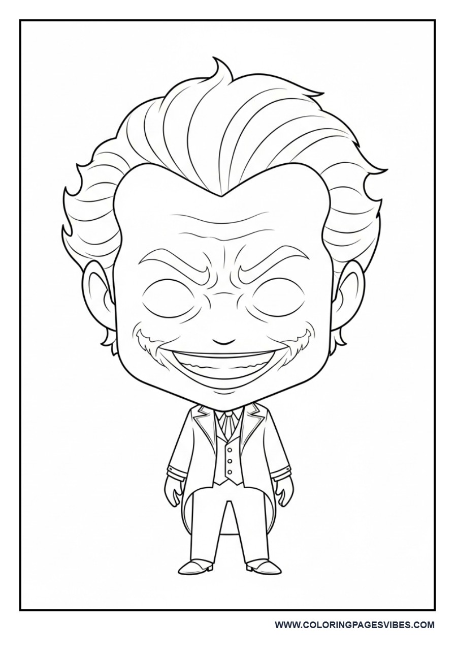 Chibi Joker Standing