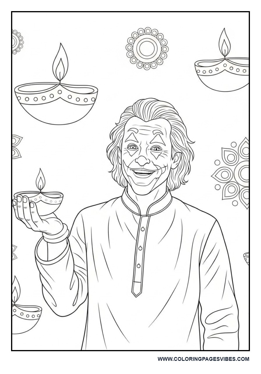 Joker Diwali Festival Theme