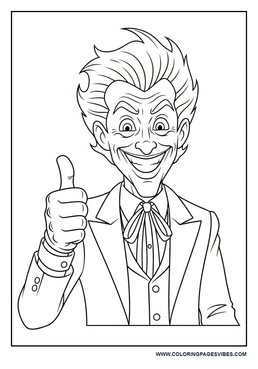 Joker Giving Thumbs Up