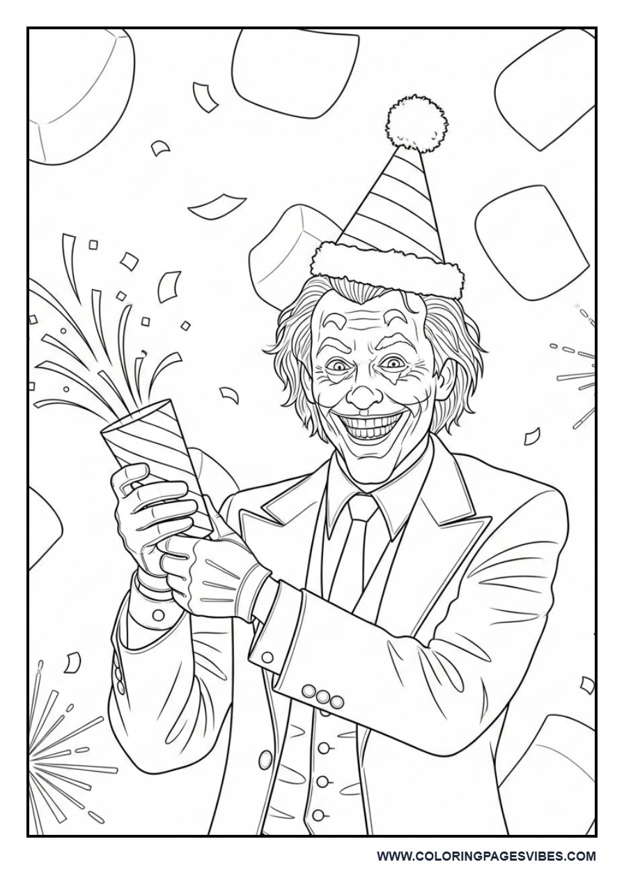 Joker New Year Celebration