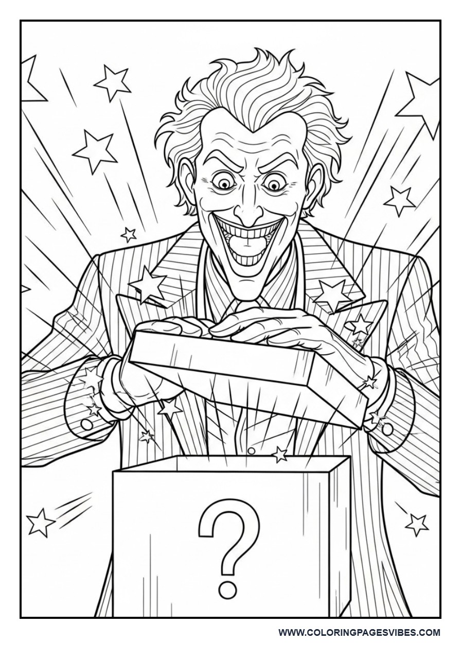 Joker Opening Surprise Box
