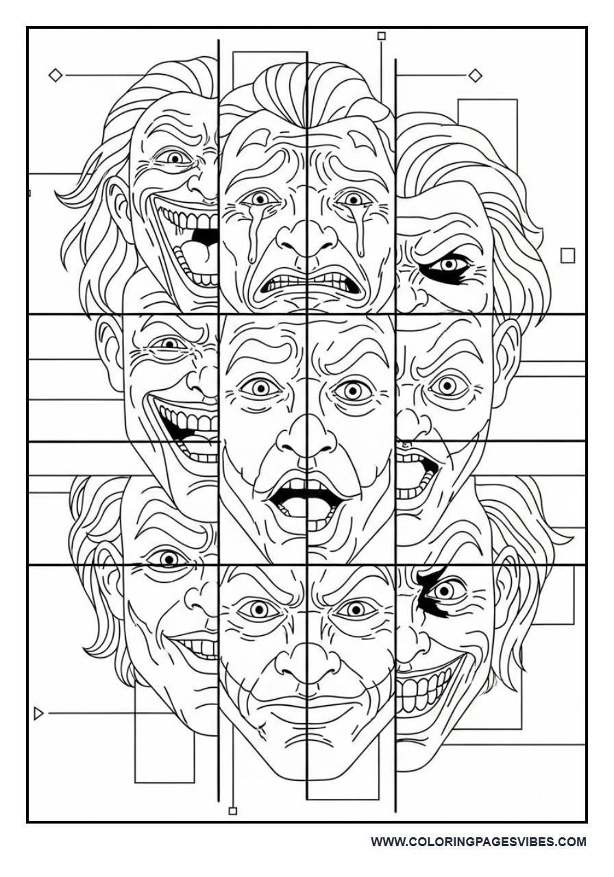 Joker Split Personality Design