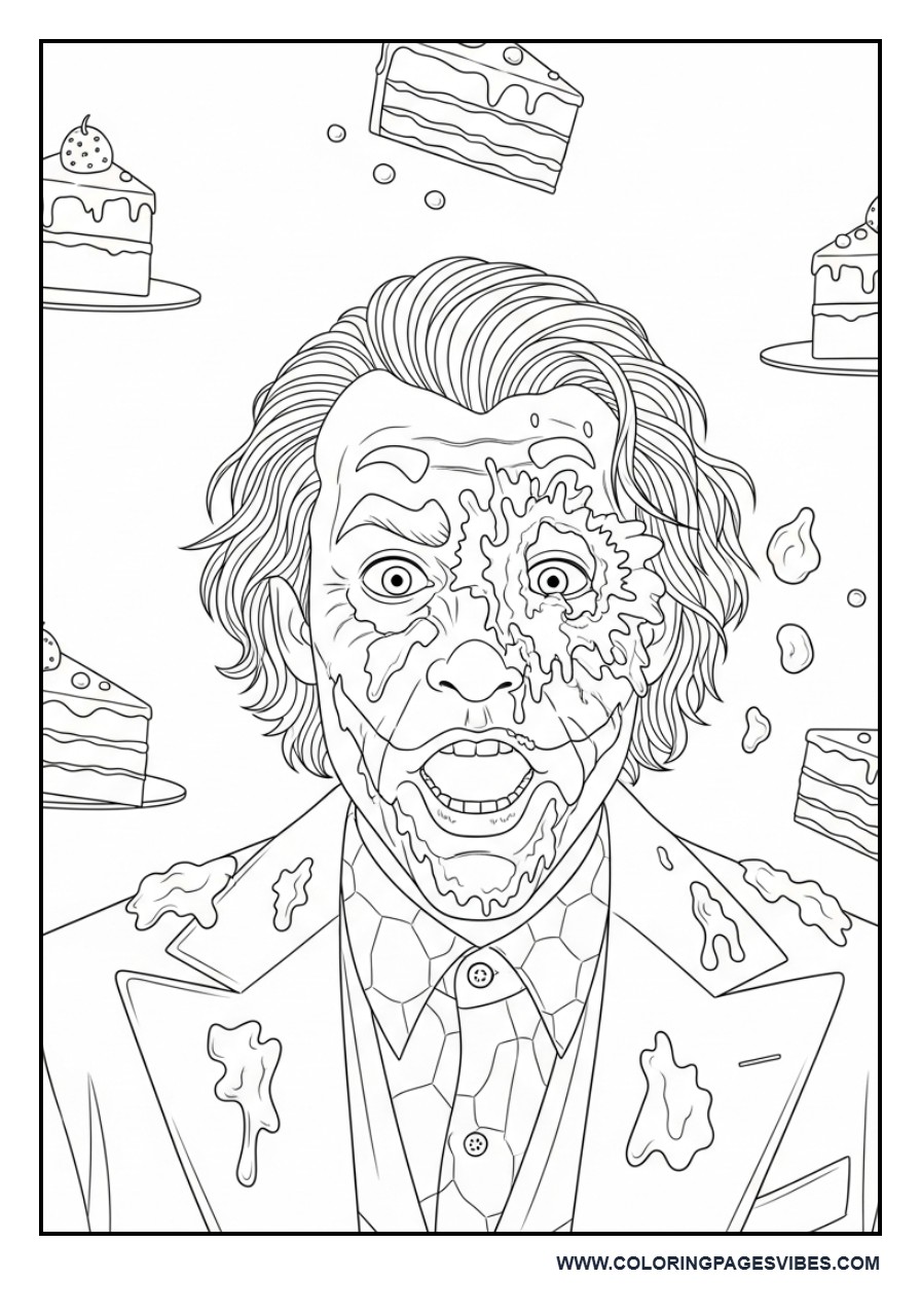 Joker with Cake Smash