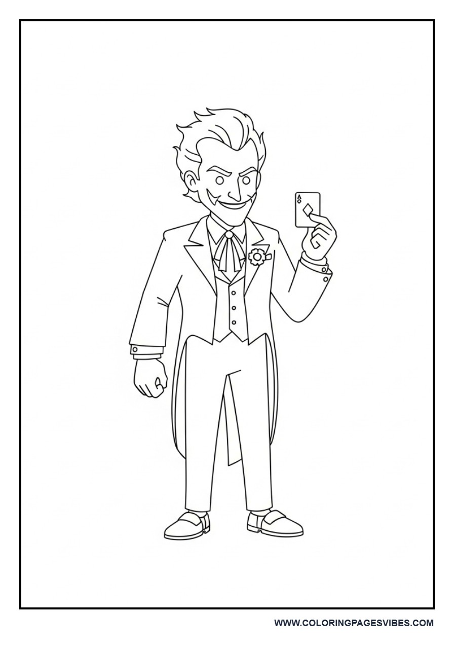 Joker with Playing Card