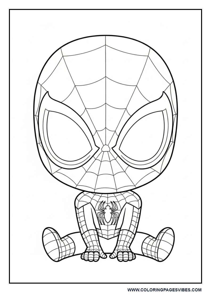 Cute Chibi Spider-Man