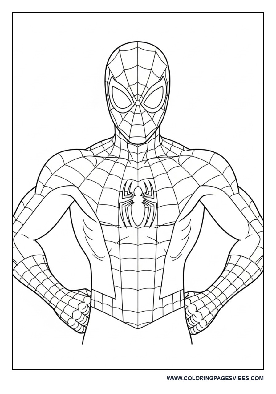 Spider-Man Hands on Hips