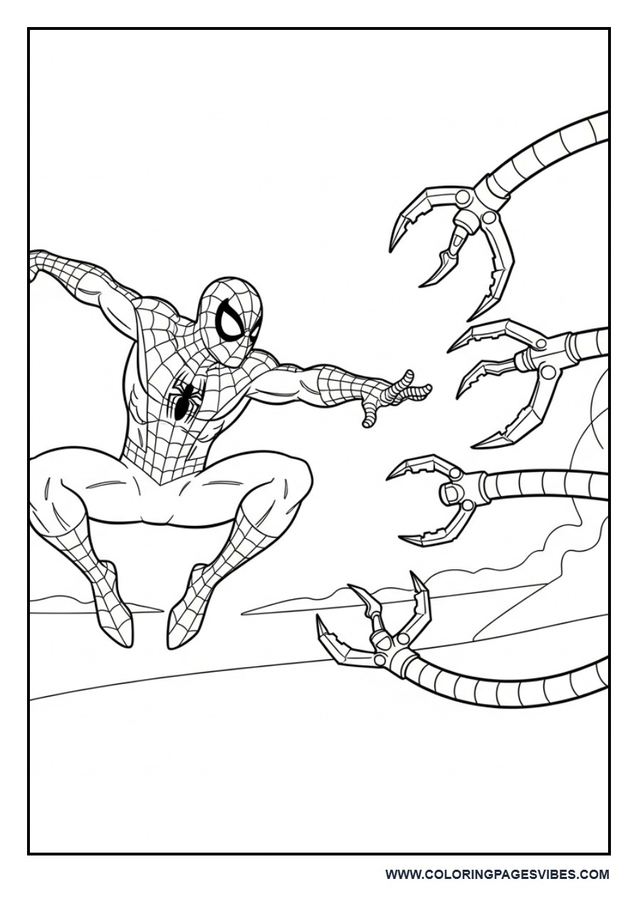 Spider-Man vs Doctor Octopus