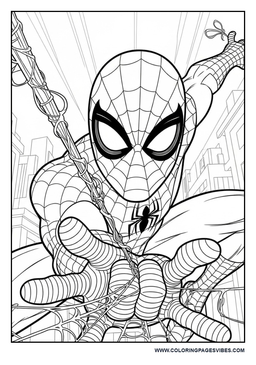 Spider-Man Web Shooting Close Action