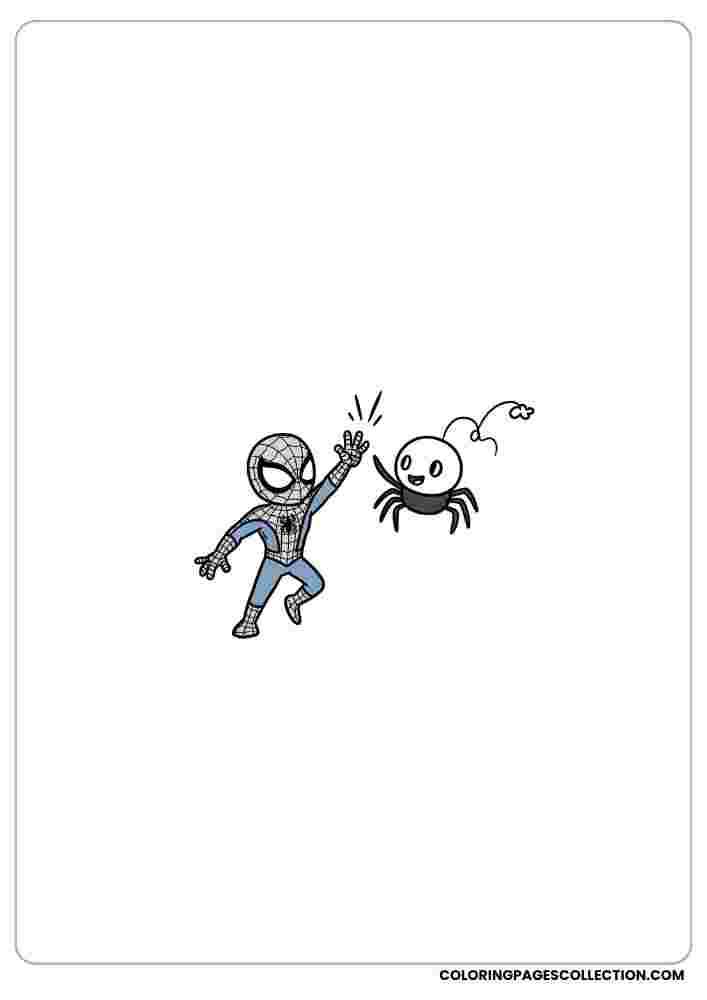 Spider-Man Running at Full Speed