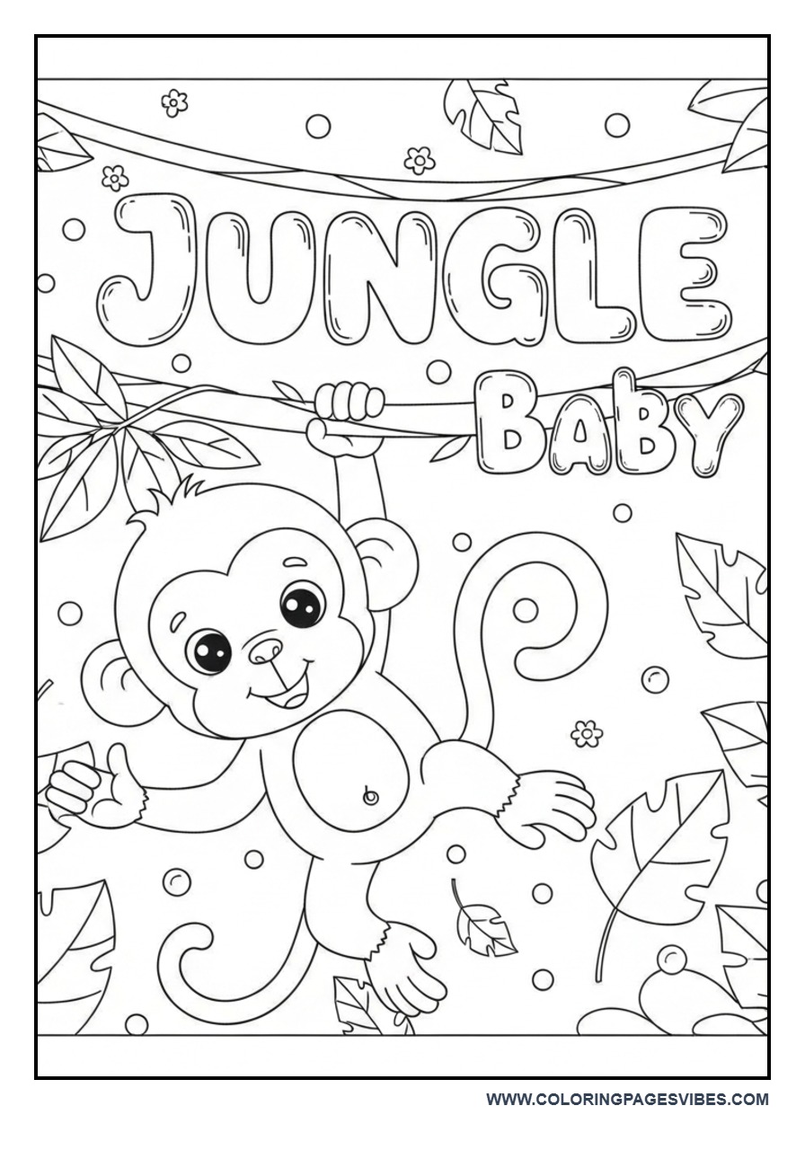 Jungle Baby Monkey Theme