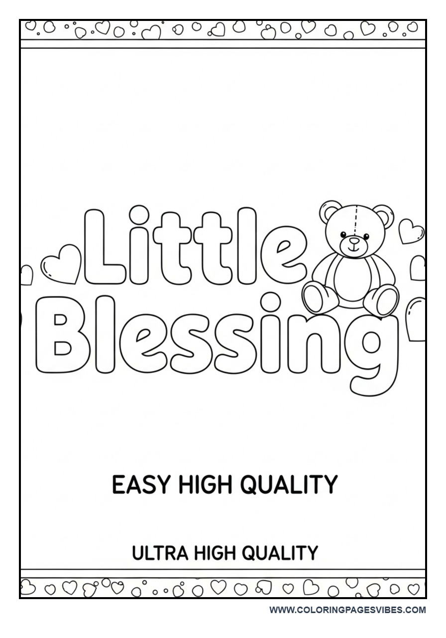 Little Blessing Quote