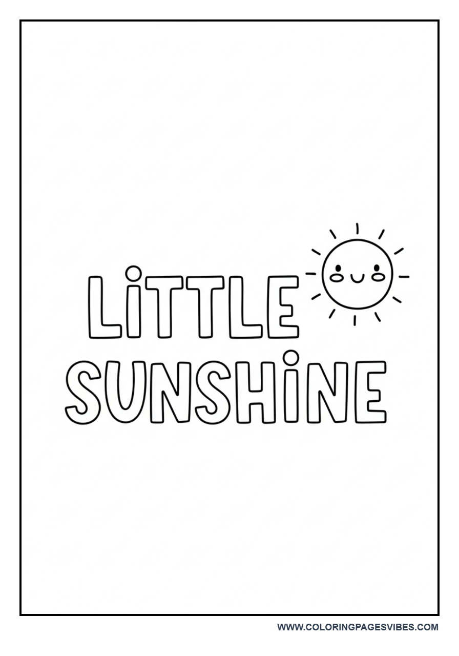 Little Sunshine Baby