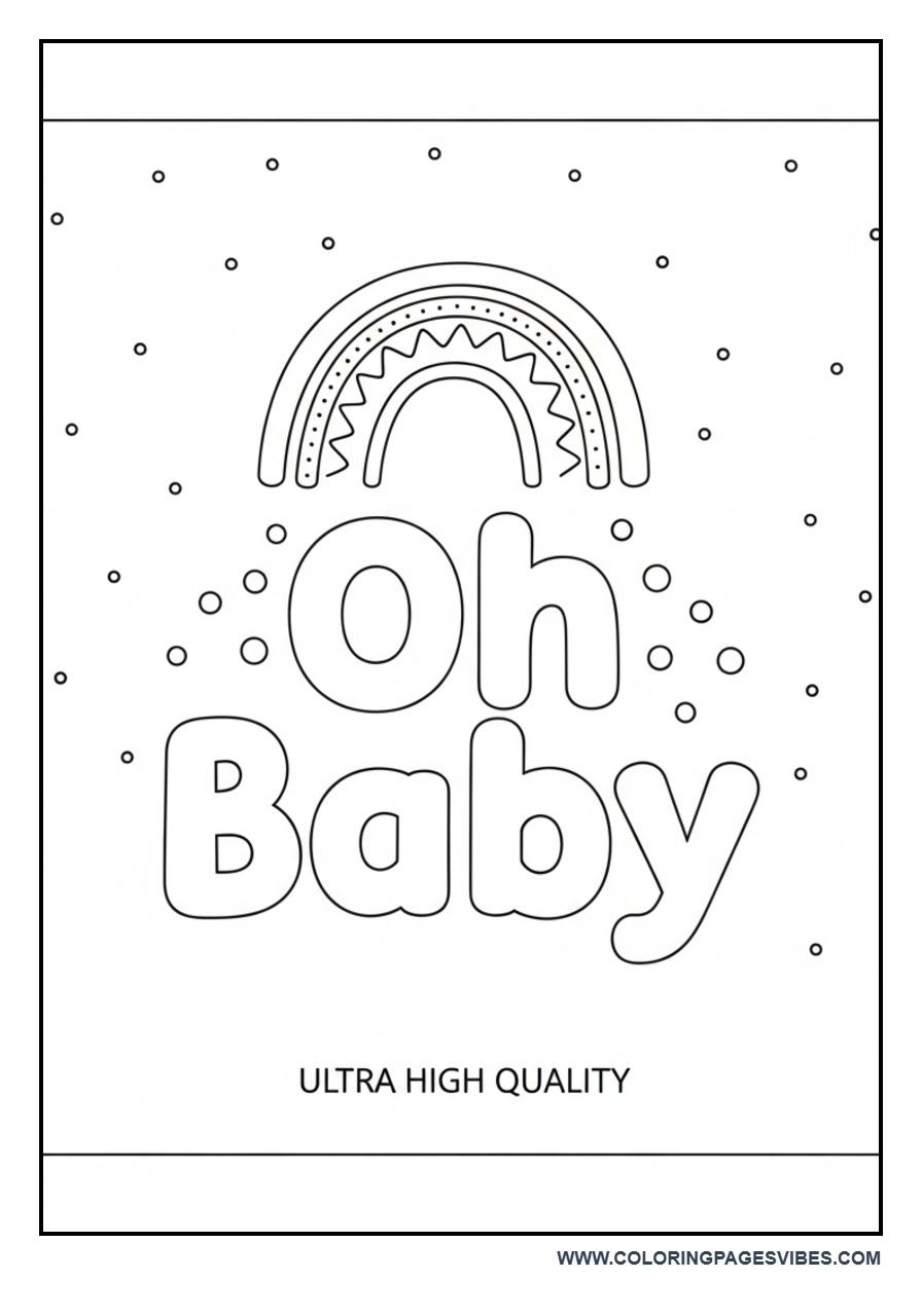 Oh Baby Boho Rainbow