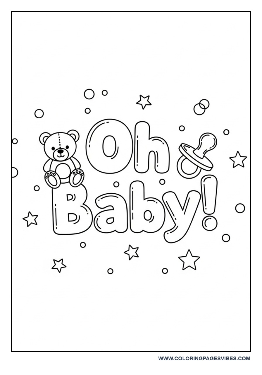 Oh Baby with Stars Theme