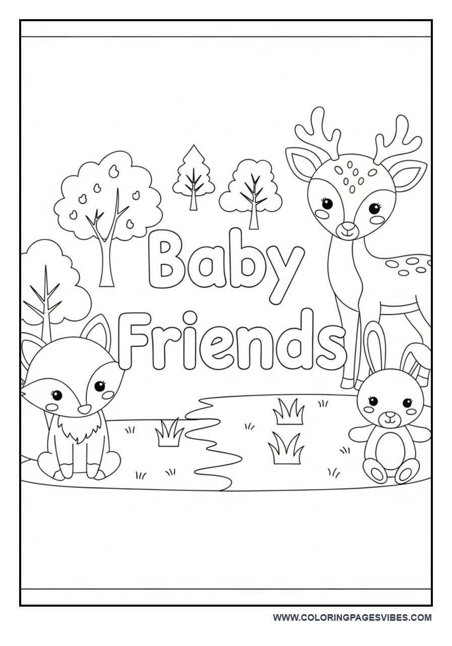 Woodland Baby Friends