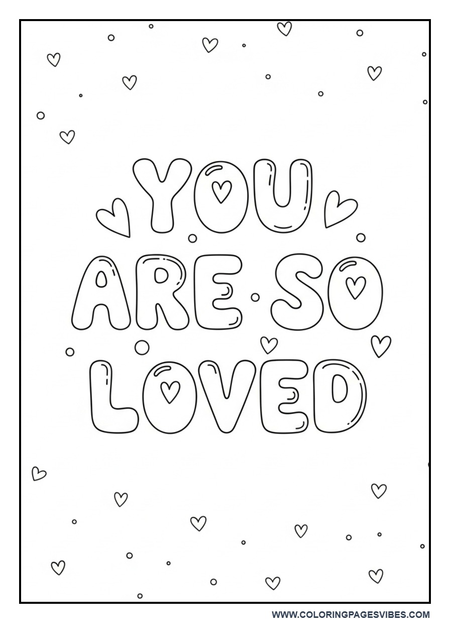 You Are So Loved Aesthetic