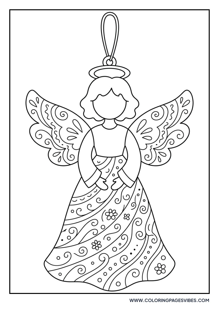 Christmas Angel Ornament