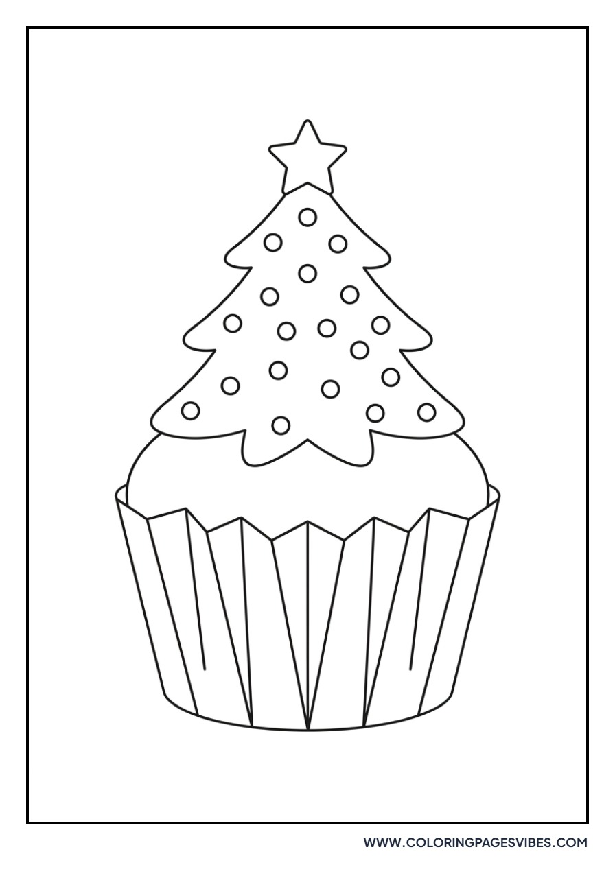 Christmas Cupcake