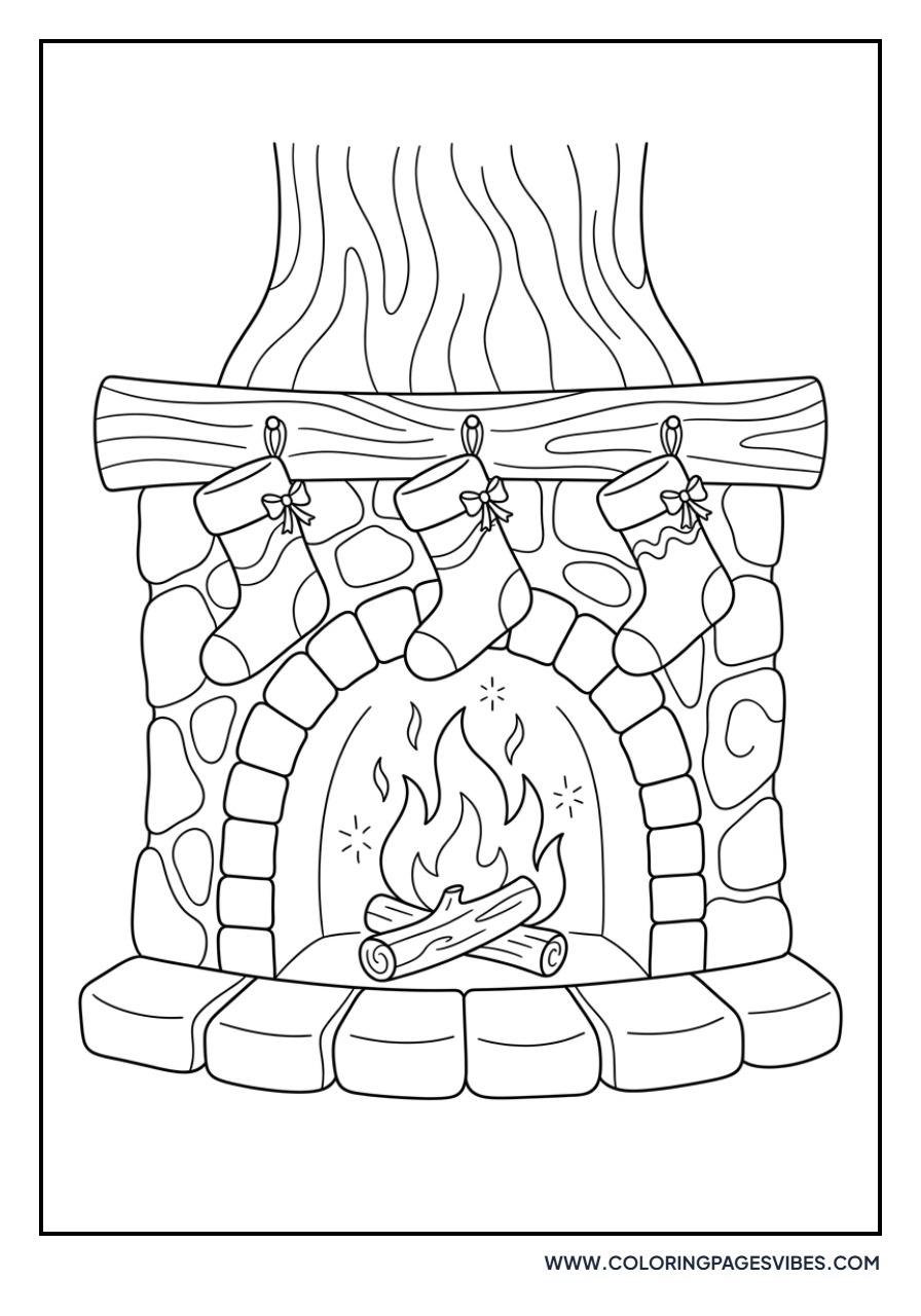 Holiday Fireplace