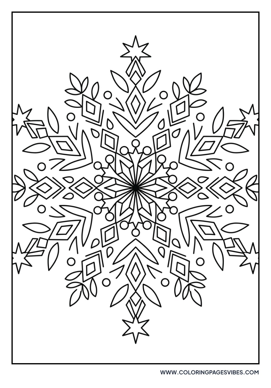 Snowflake Mandala