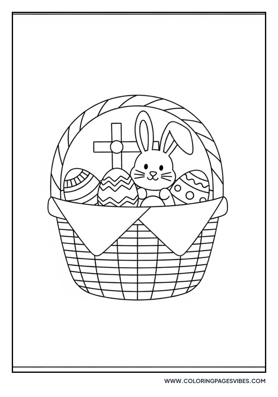 Simple Picnic Easter Basket