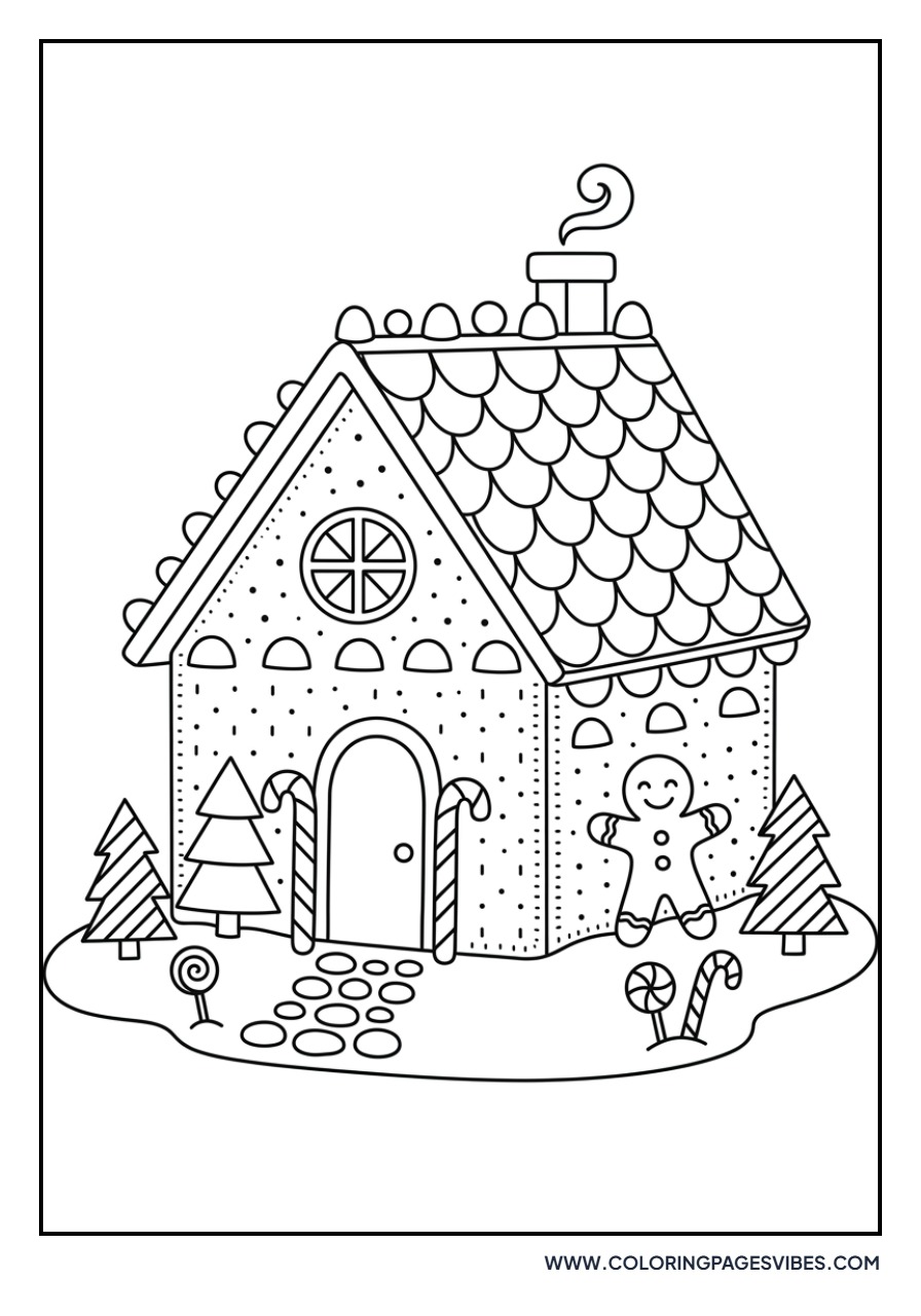 Gingerbread House with Cracker Walls