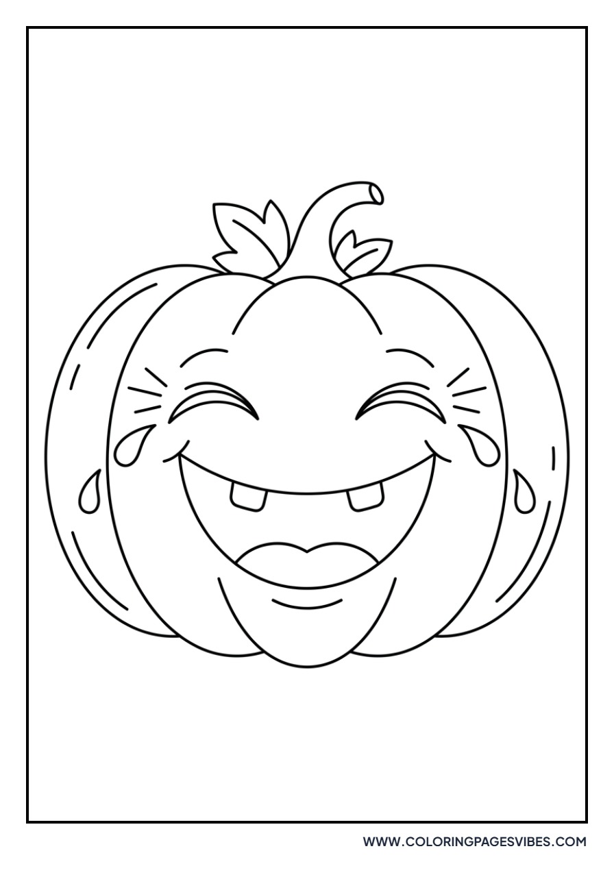 Crying Happy Pumpkin