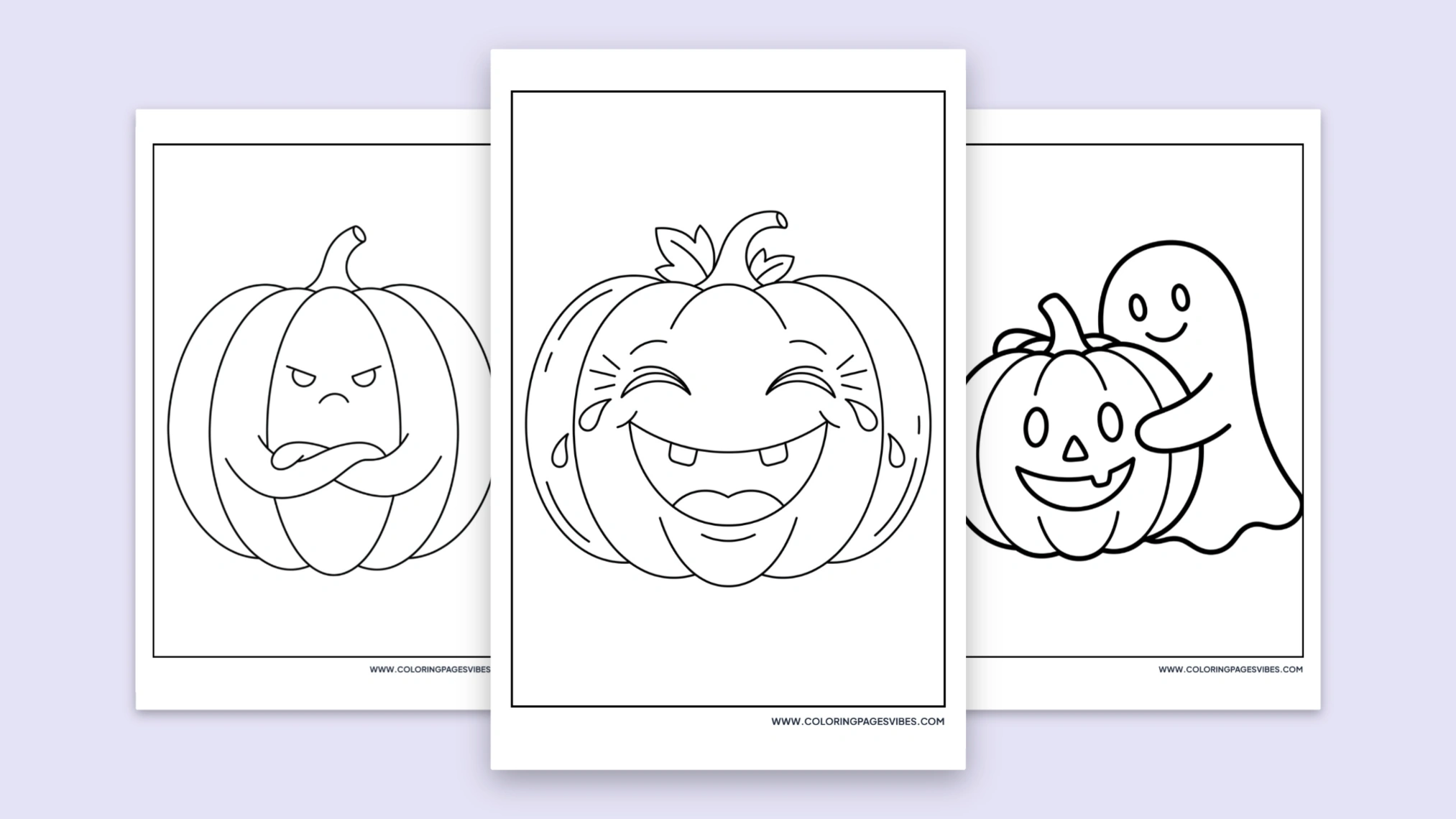 55 Halloween Pumpkin Coloring Pages (Free & Printable)