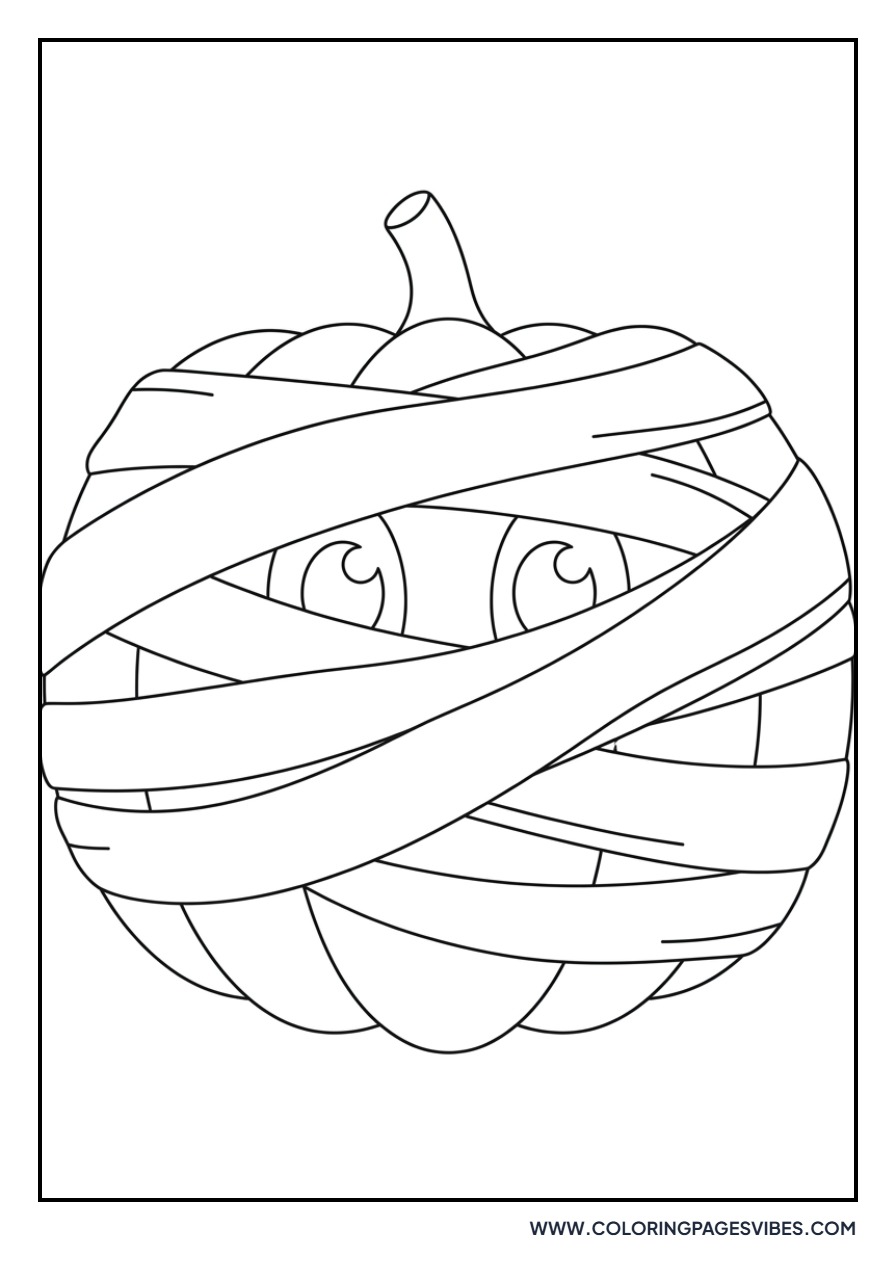 Mummy Pumpkin