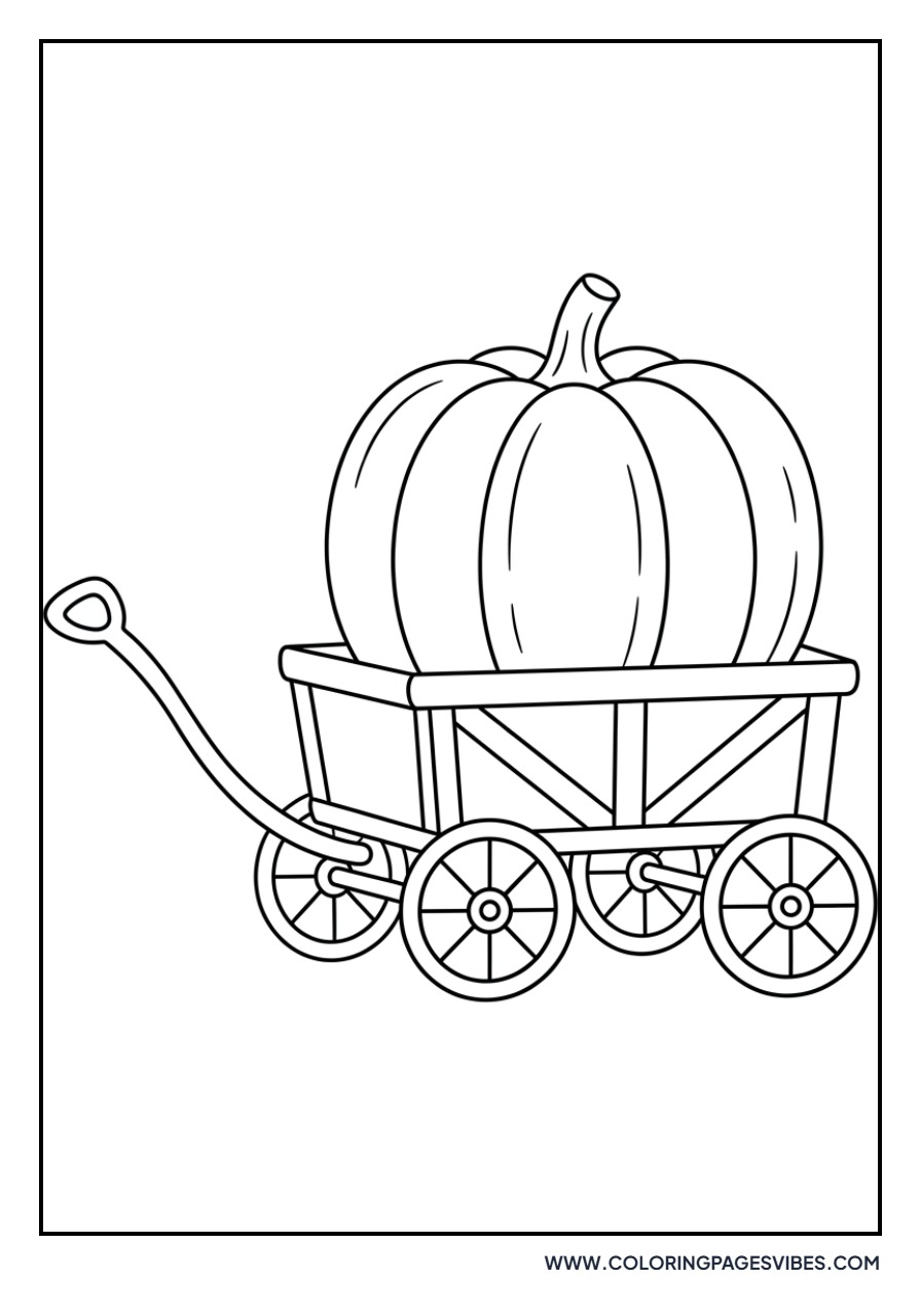 Pumpkin in a Wagon