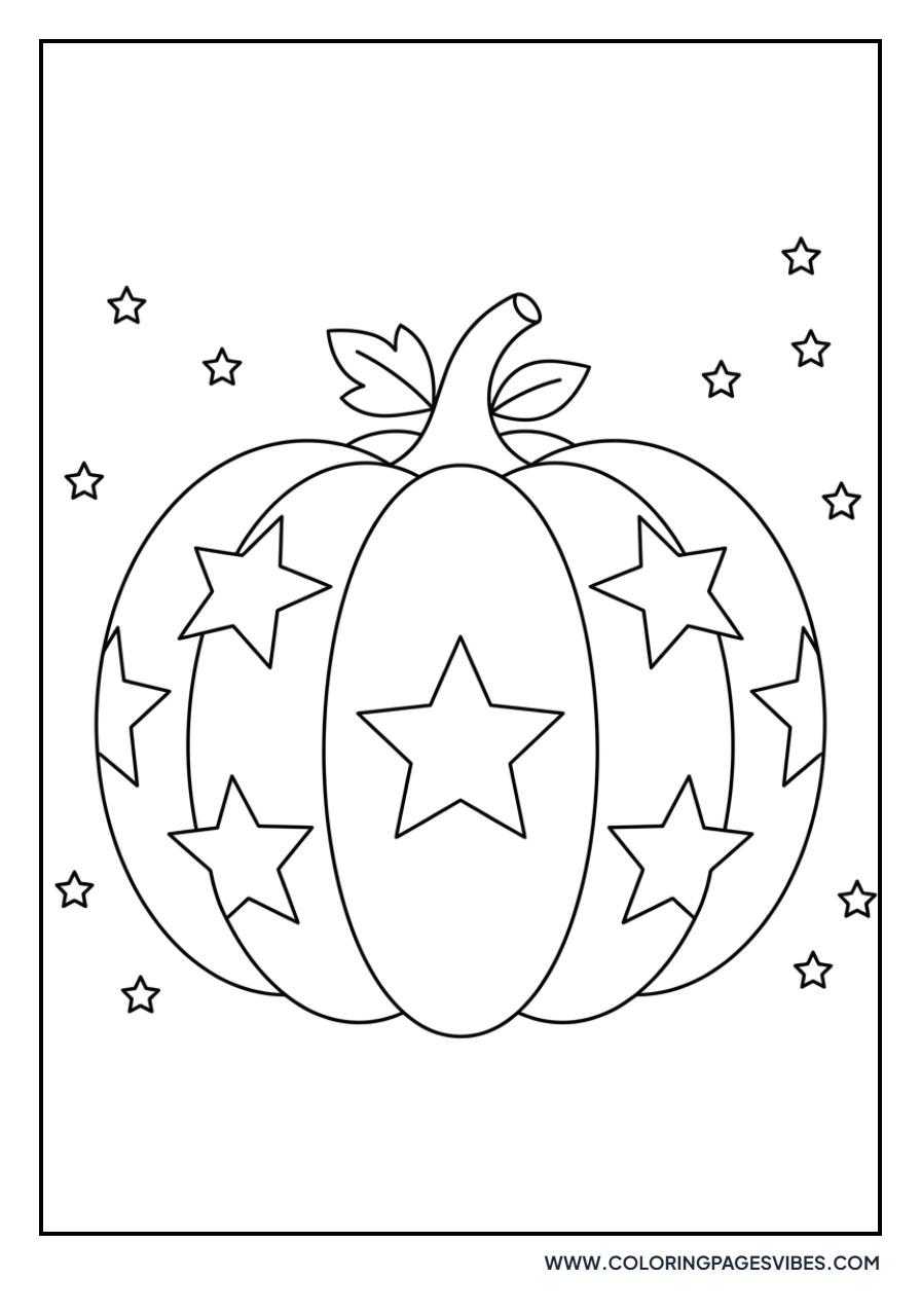 Starry Night Pumpkin