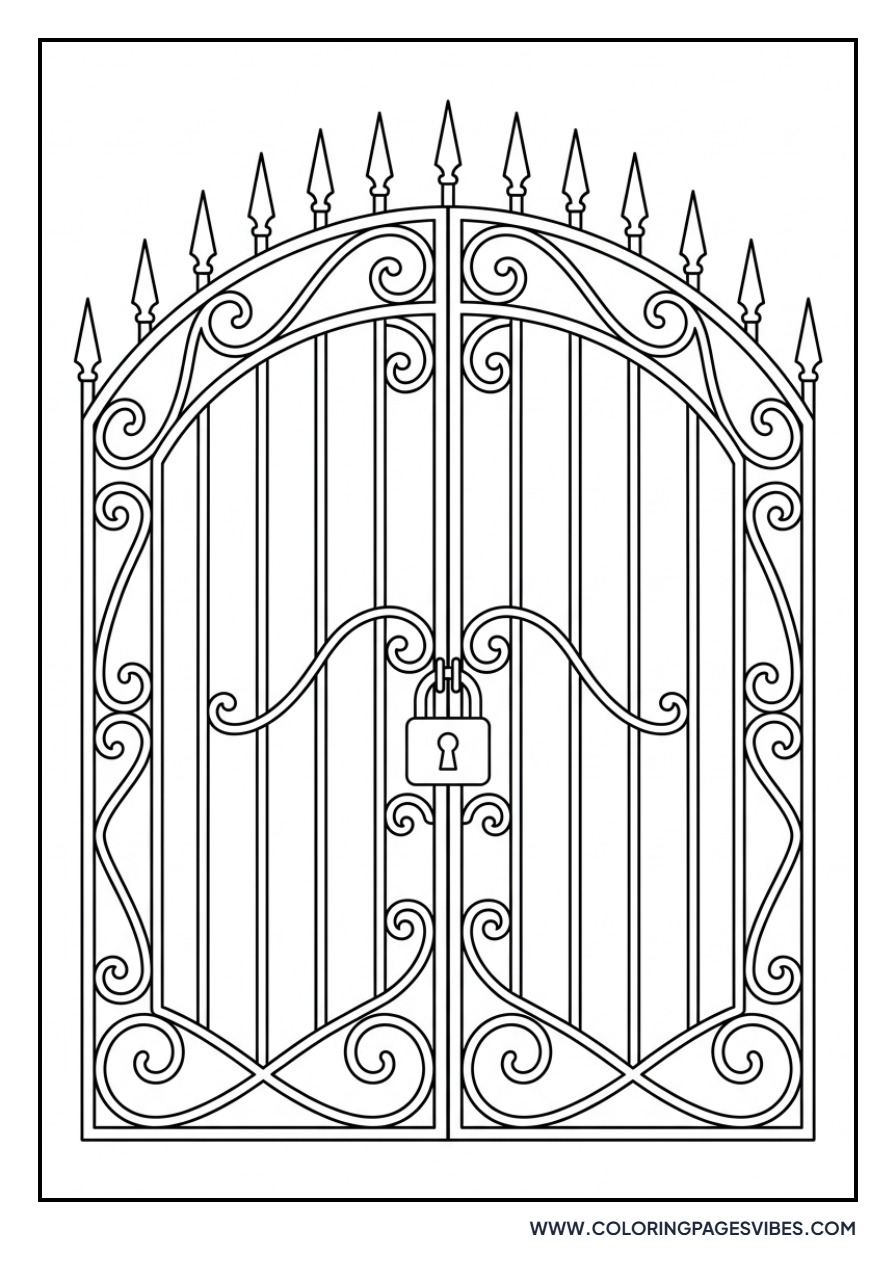 Cemetery Gate