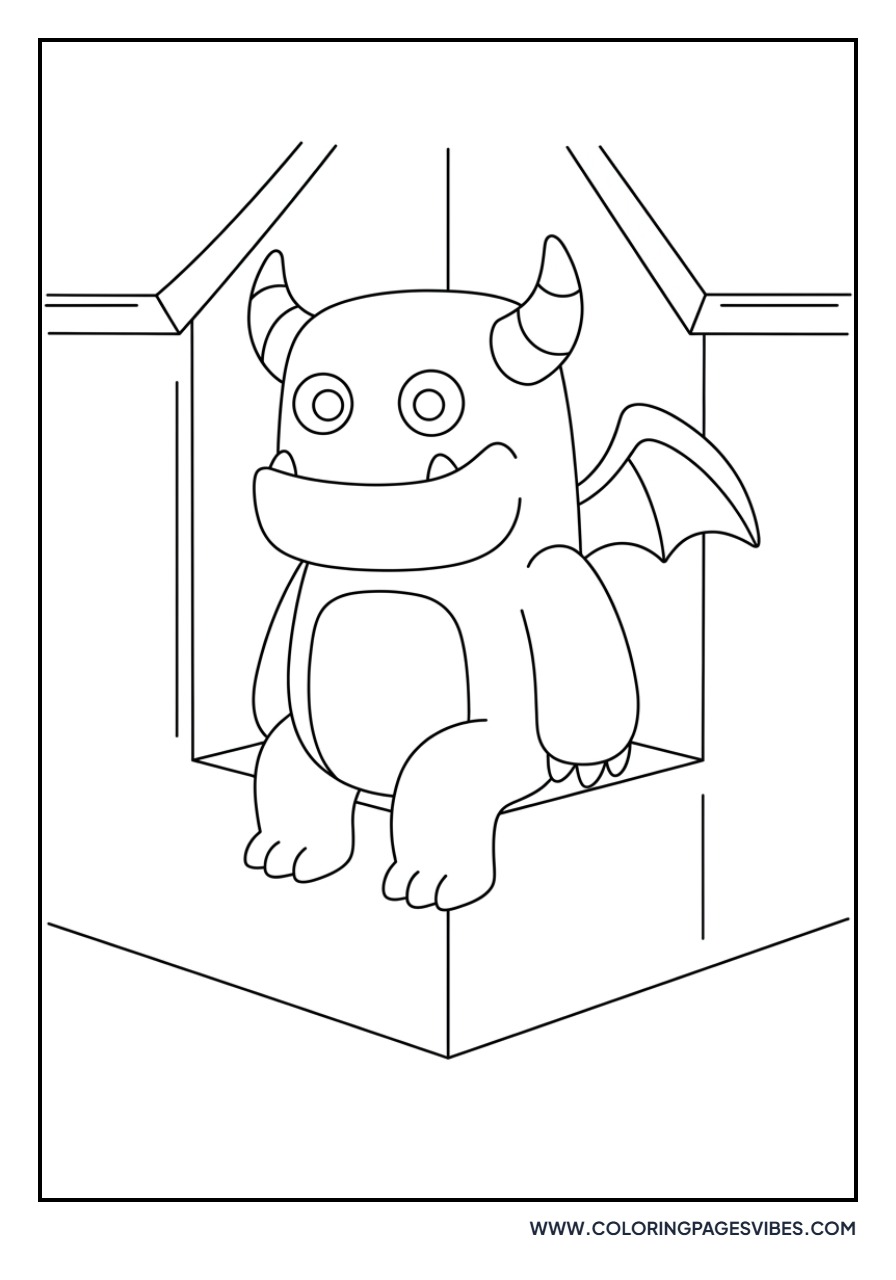 Gargoyle on a Ledge