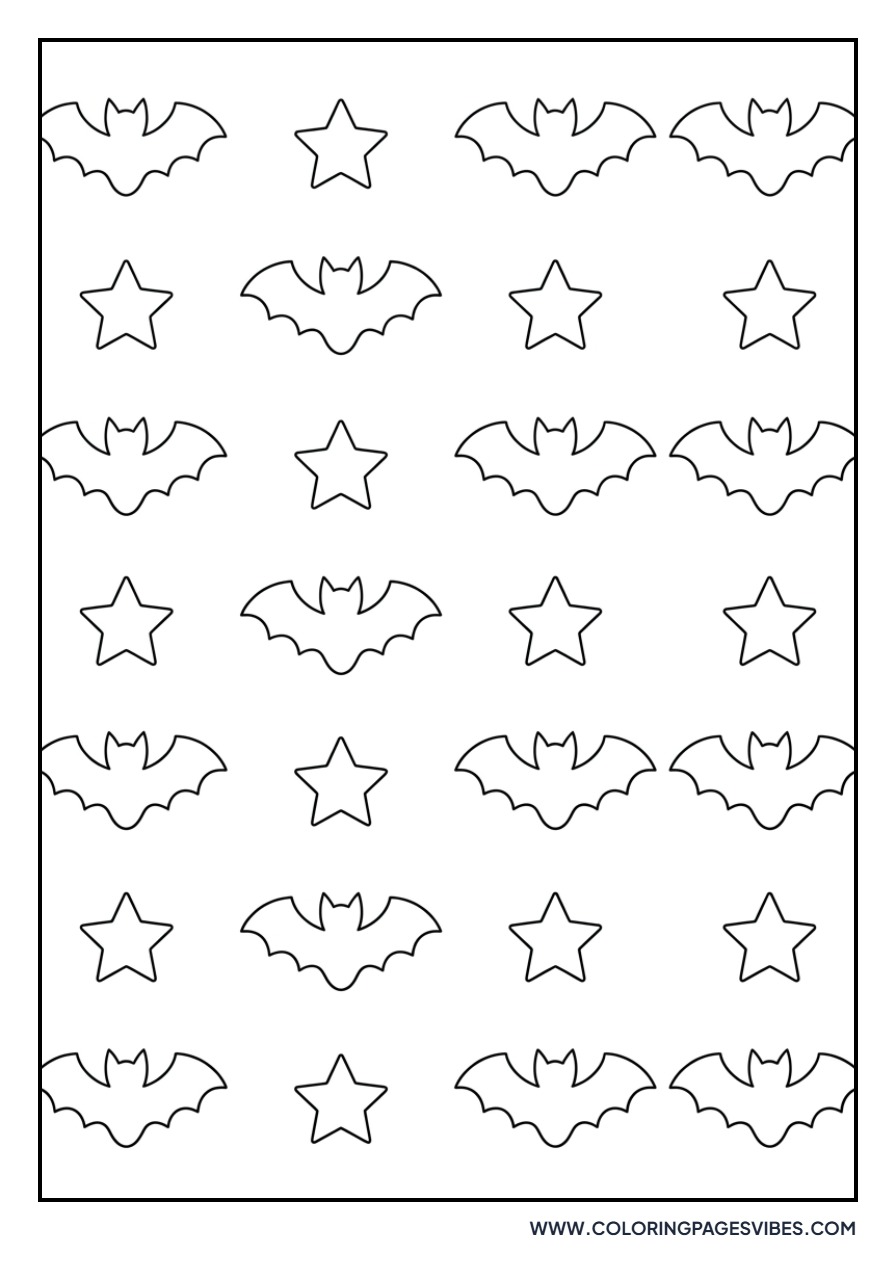 Gothic Bat Pattern