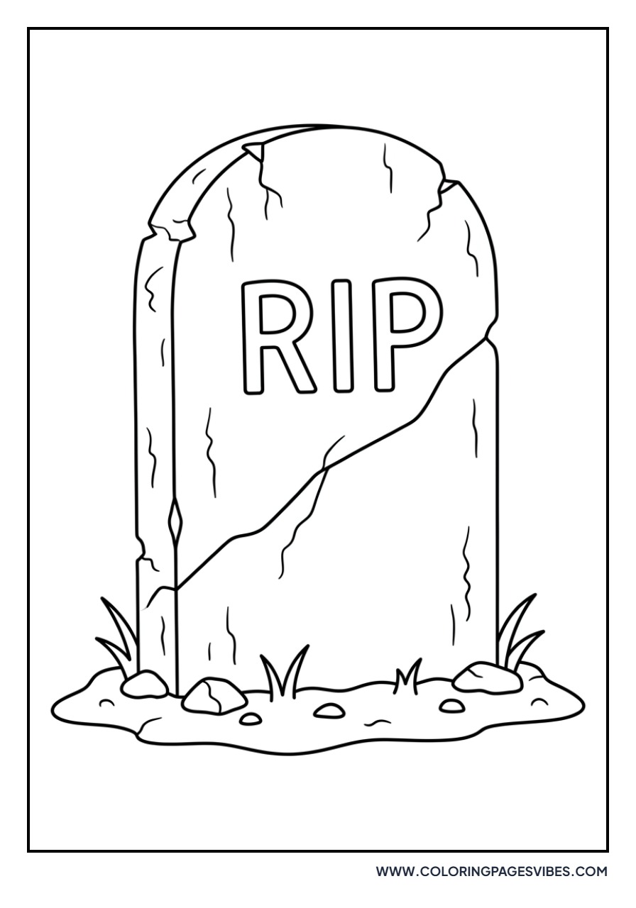 Halloween Tombstone