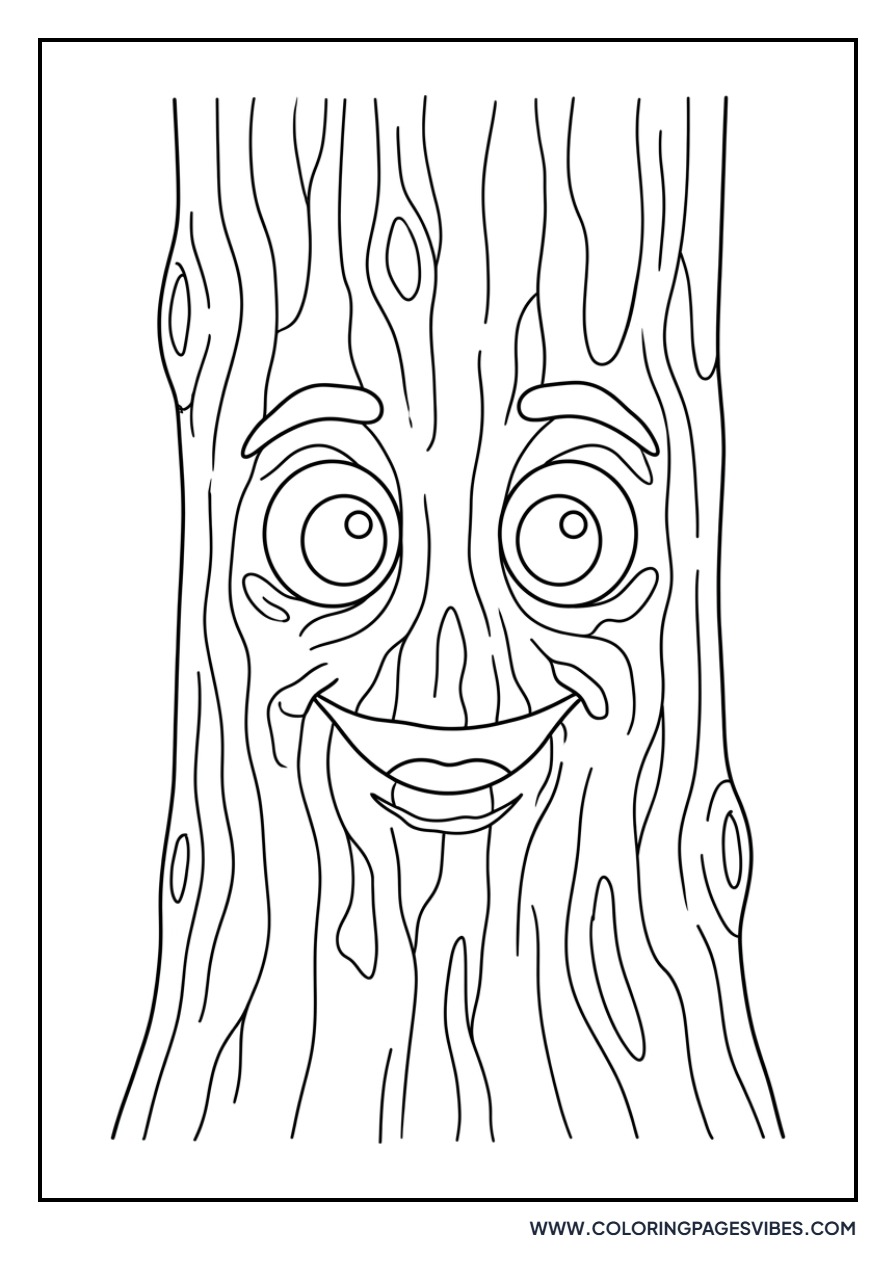 Scary Tree Face
