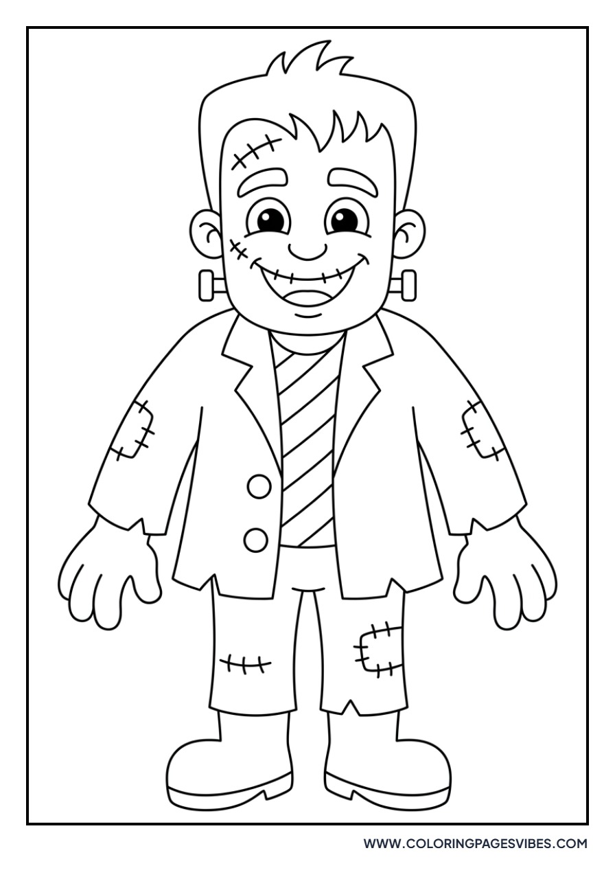 Smiling Frankenstein