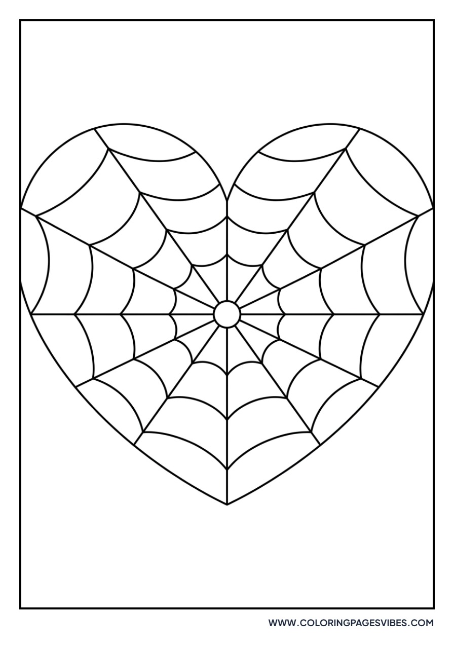 Spiderweb Heart